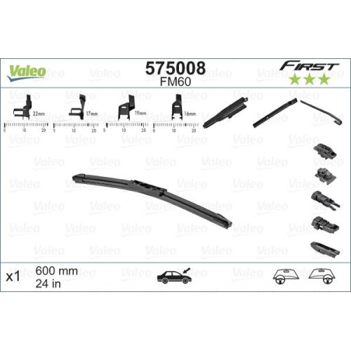 ΥΑΛΟΚΑΘΑΡΙΣΤΗΡΑΣ FM60 VALEO