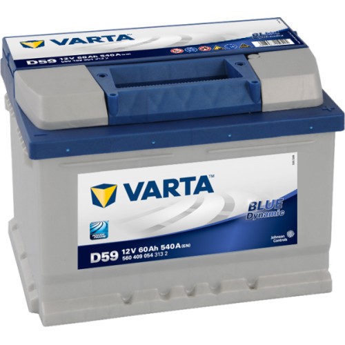 ΜΠΑΤΑΡΙΑ 60Ah VARTA 540CCA ΔΕΞΙΑ D59