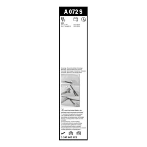 ΥΑΛ/ΡΑΣ BOSCH AEROTWIN 60cm/48cm (A072S)