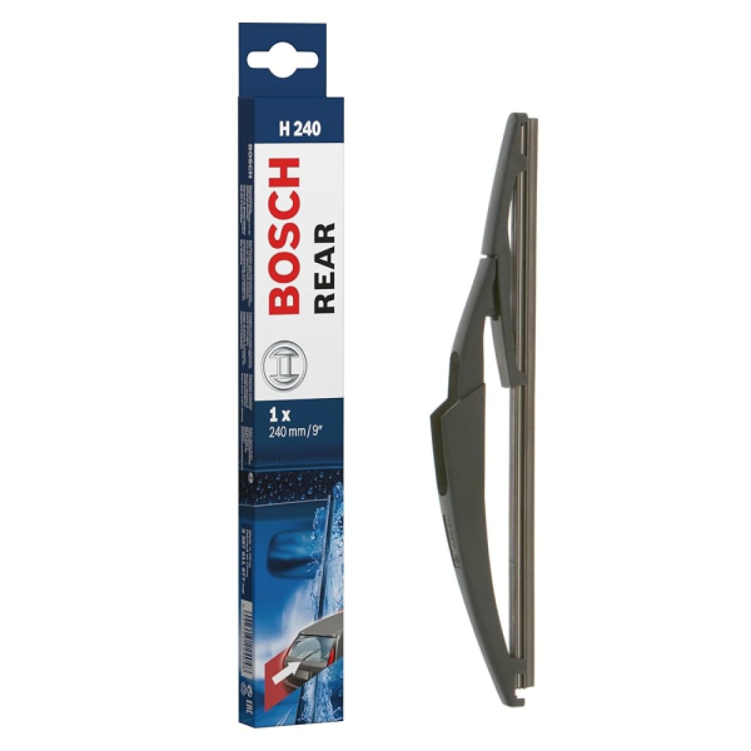 ΥΑΛ/ΡΑΣ BOSCH TWIN REAR 24cm (H240)