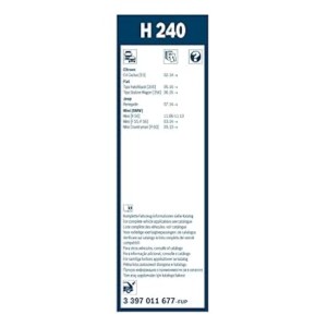 ΥΑΛ/ΡΑΣ BOSCH TWIN REAR 24cm (H240)