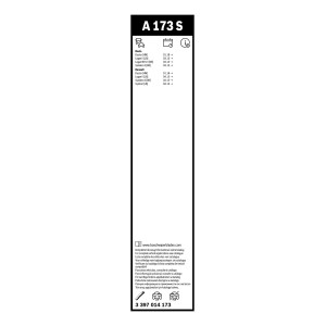 ΥΑΛ/ΡΑΣ BOSCH AEROTWIN 55cm/48cm (A173S)