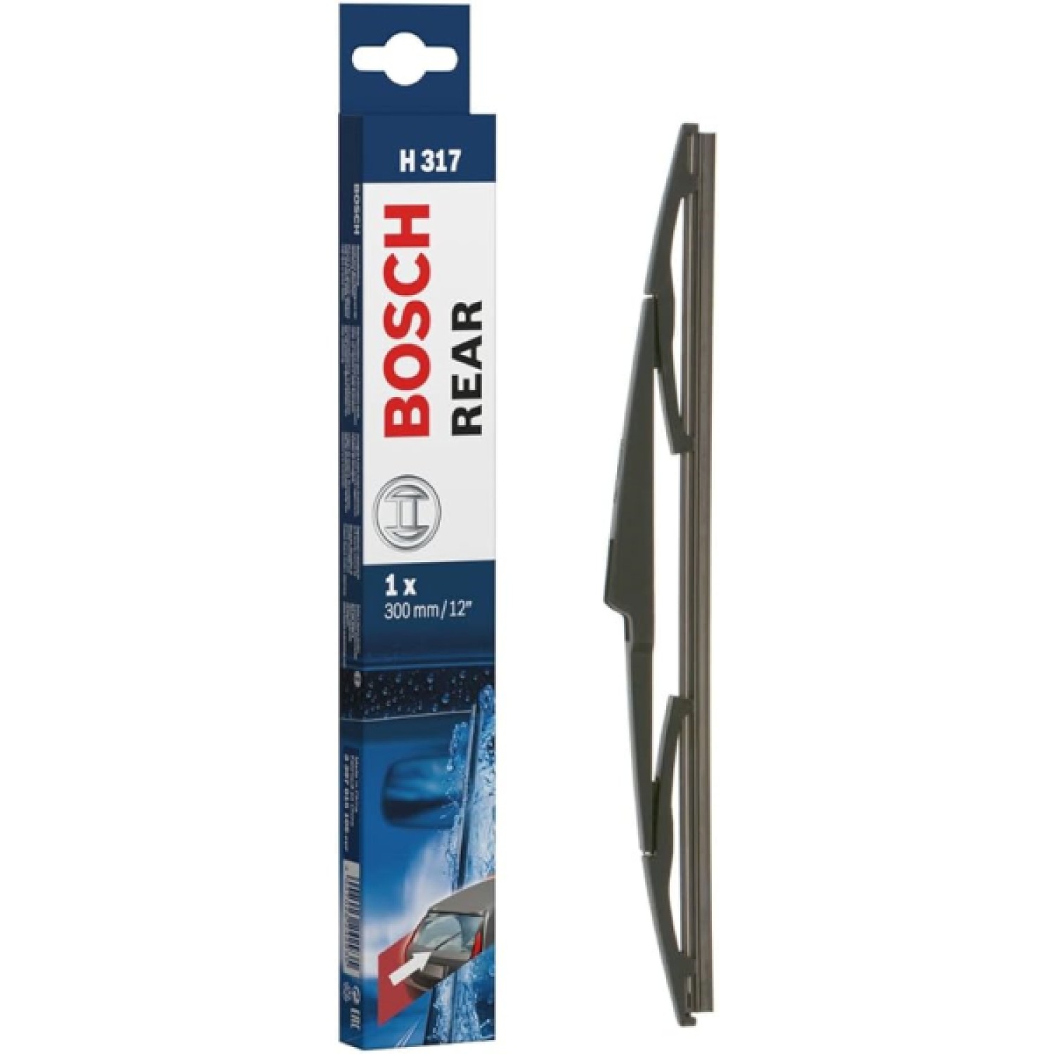 ΥΑΛ/ΡΑΣ BOSCH TWIN REAR 30cm (H317)