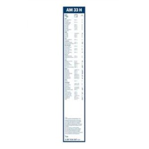 ΥΑΛ/ΑΣ BOSCH TWIN REAR 33cm (AM33H)