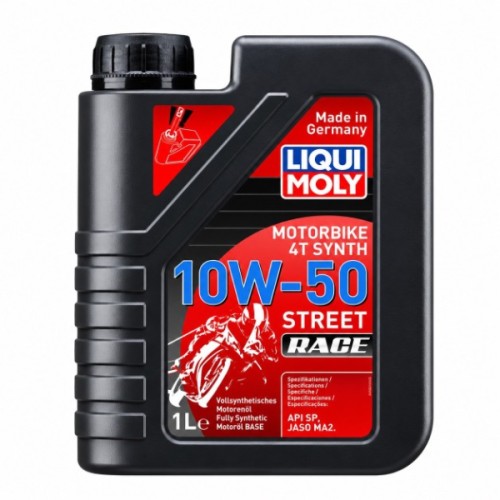 LIQUI MOLY 10W 50 4T STREAT RACE SYNT 1L