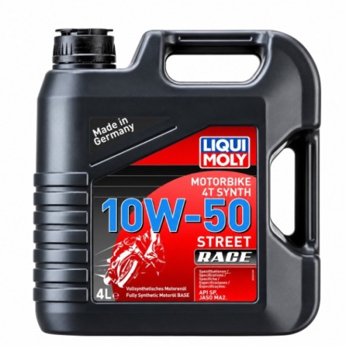 LIQUI MOLY 10W 50 4T STREET RACE SYNT 4L