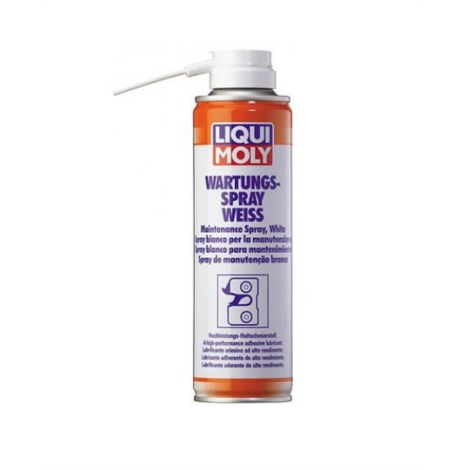 MAINTENANCE SPRAY WHITE LIQUI MOLY 250ML