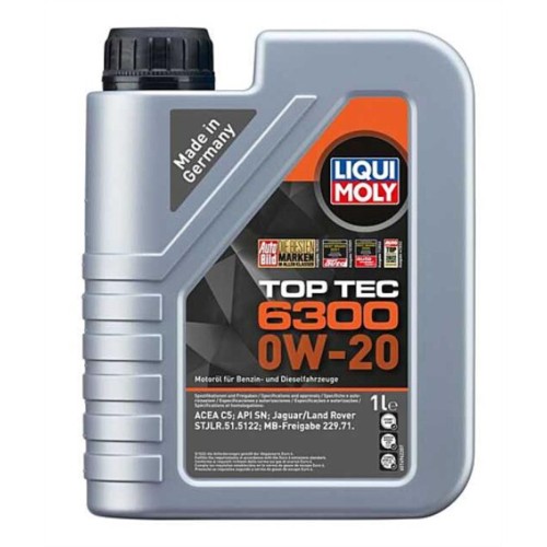 LIQUI MOLY 0W-20 TOP TEC 6300 1L