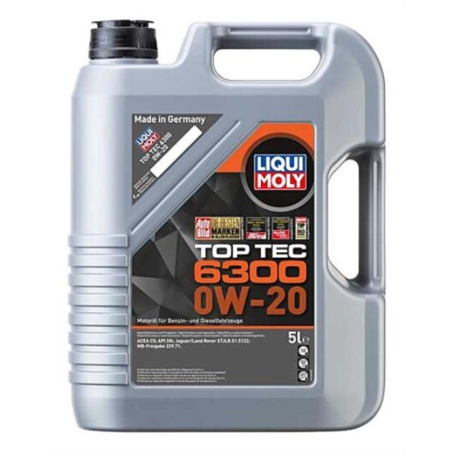 LIQUI MOLY 0W-20 TOP TEC 6300 5L