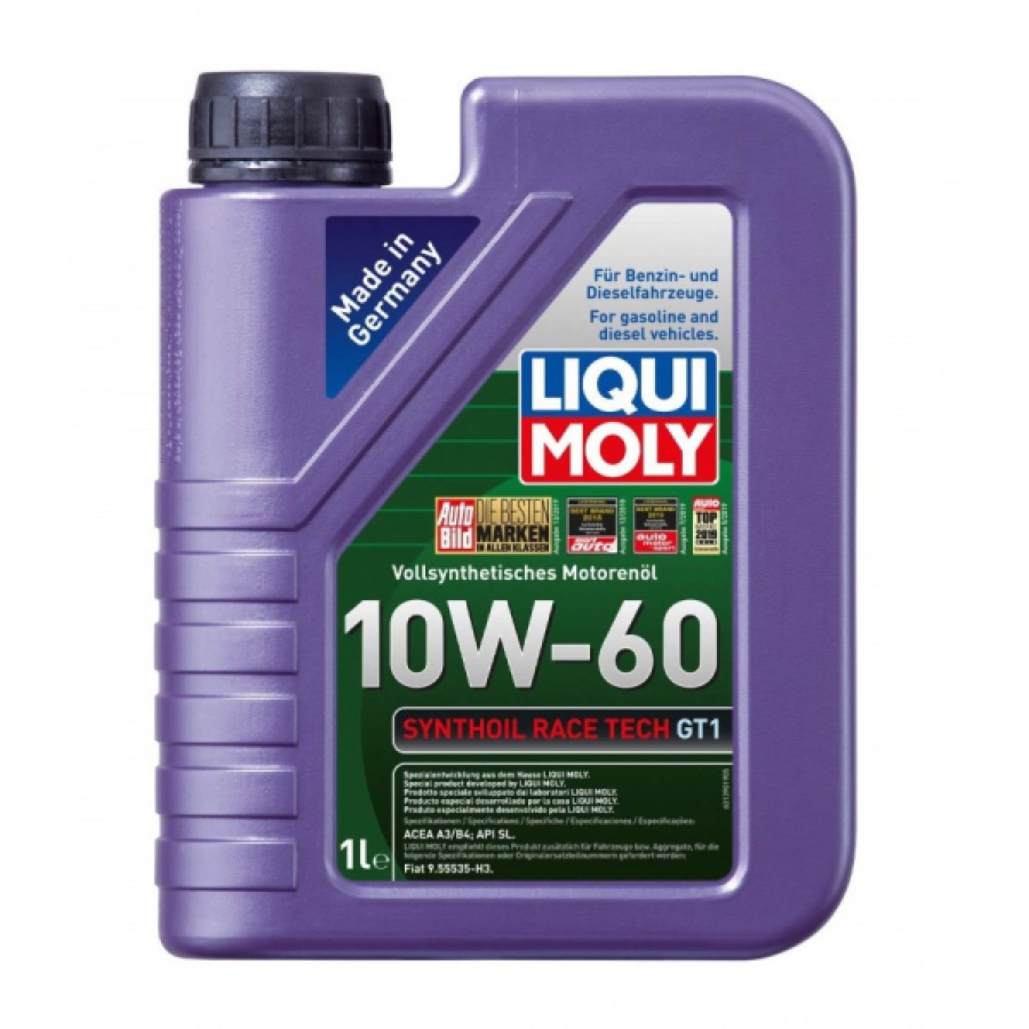LIQUI MOLY 10W-60 SYNTHOIL RACE TECH 1L