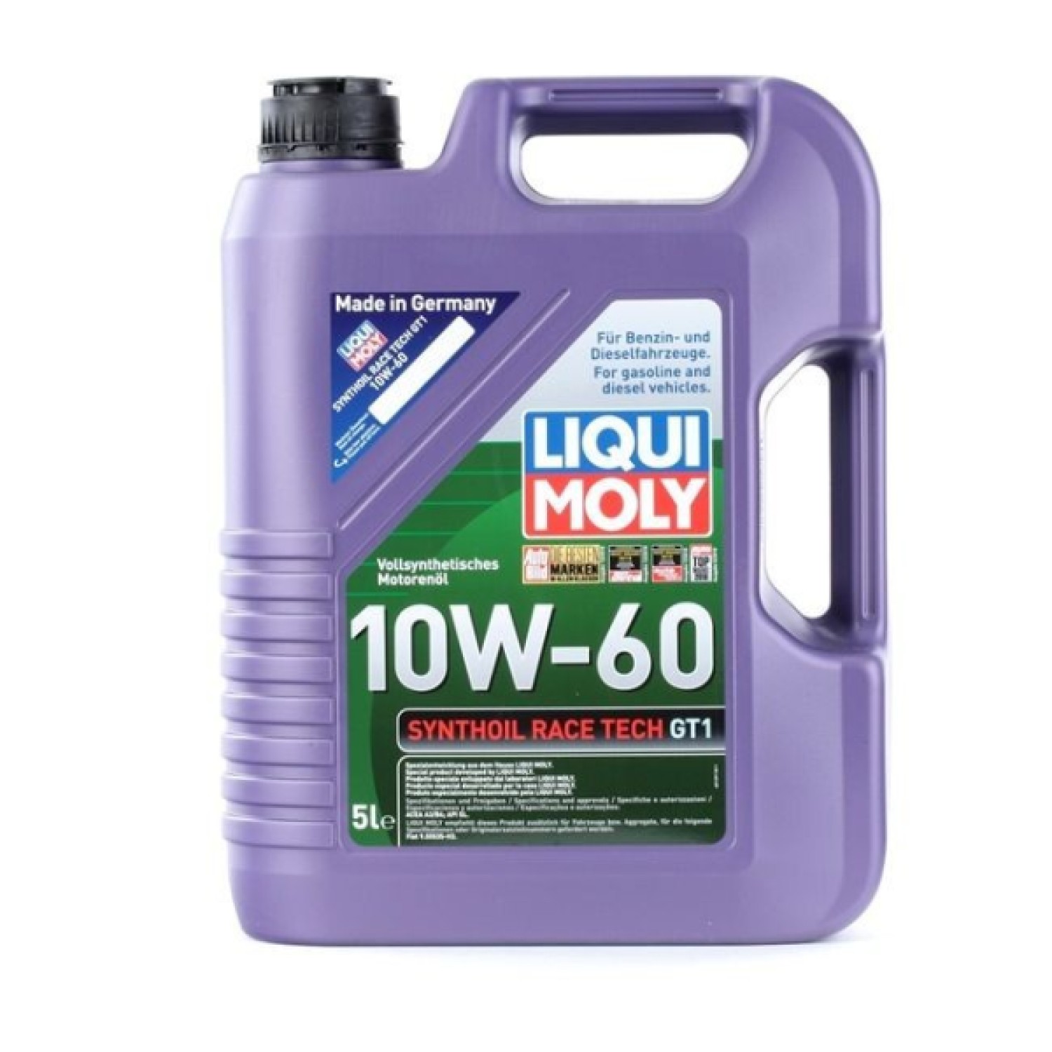 LIQUI MOLY 10W-60 SYNTHOIL RACE TECH 5L