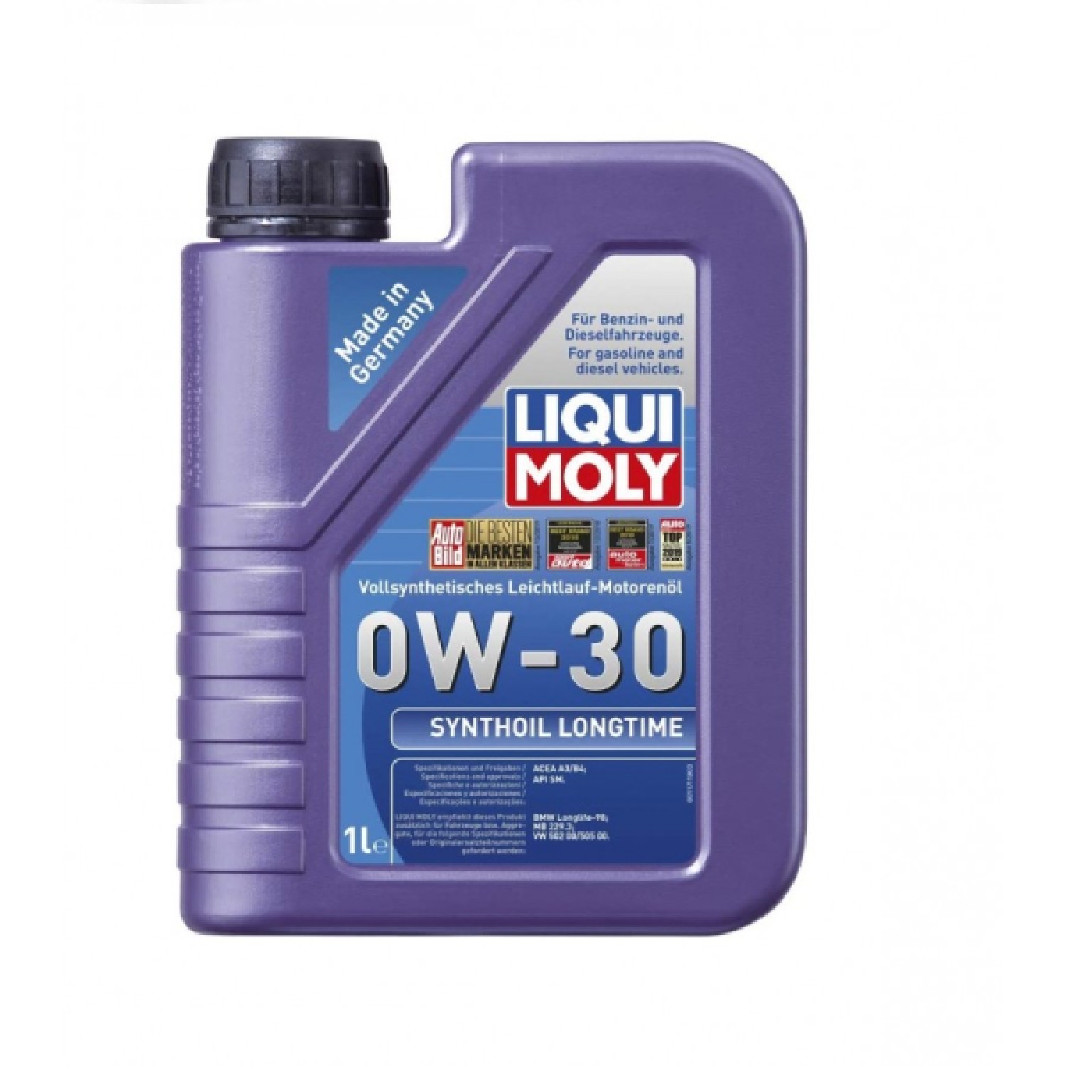 LIQUI MOLY 0W-30 SYNTHOIL LONGTIME 1L