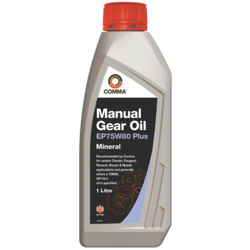 ΒΑΛΒΟΛΙΝΗ 75W-80 PLUS GEAR OIL 1L COMMA