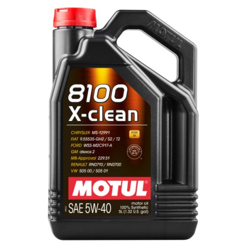 MOTUL 8100 X-CLEAN 5W-40 5L
