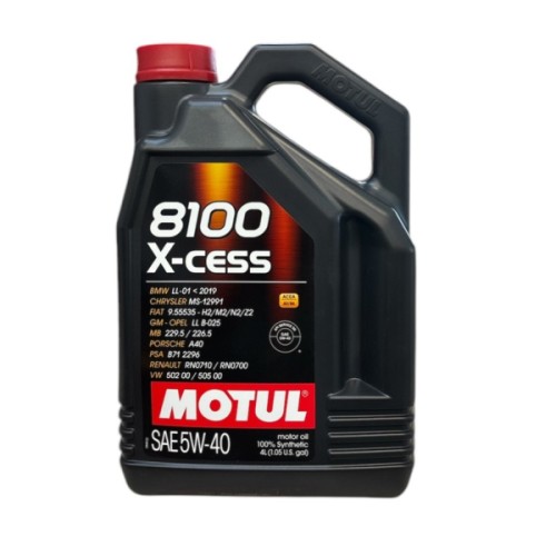 MOTUL 8100 X-CESS 5W-40 4L