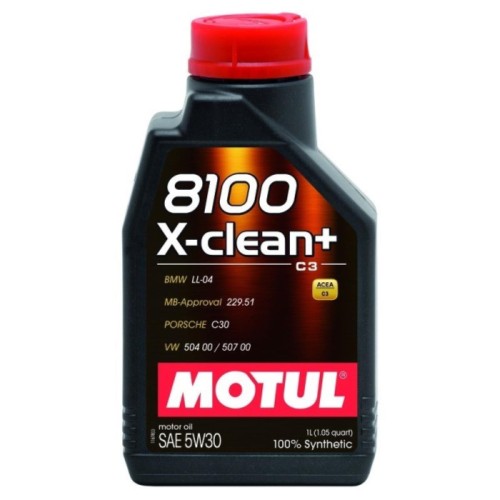 MOTUL 8100 X-CLEAN+ 5W-30 1L