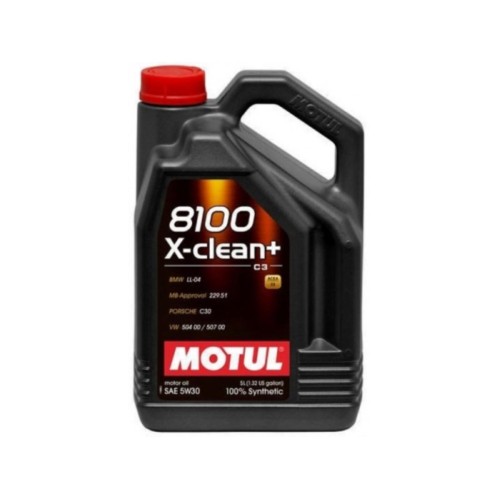 MOTUL 8100 X-CLEAN+ 5W-30 C3 5L