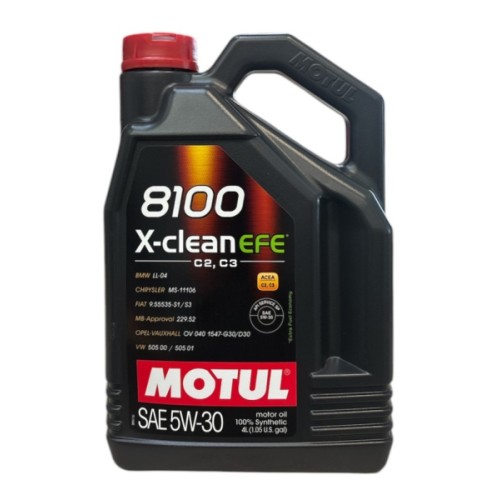 MOTUL 5W-30 8100 X-CLEAN EFE 4L