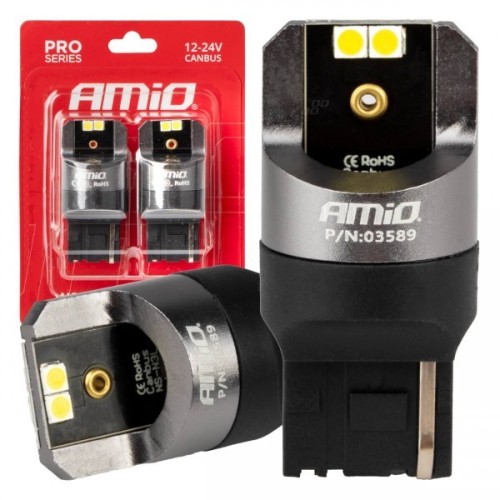 ΛΑΜΠΕΣ W21W 12/24V 6.000K 4SMD LED CAN-B