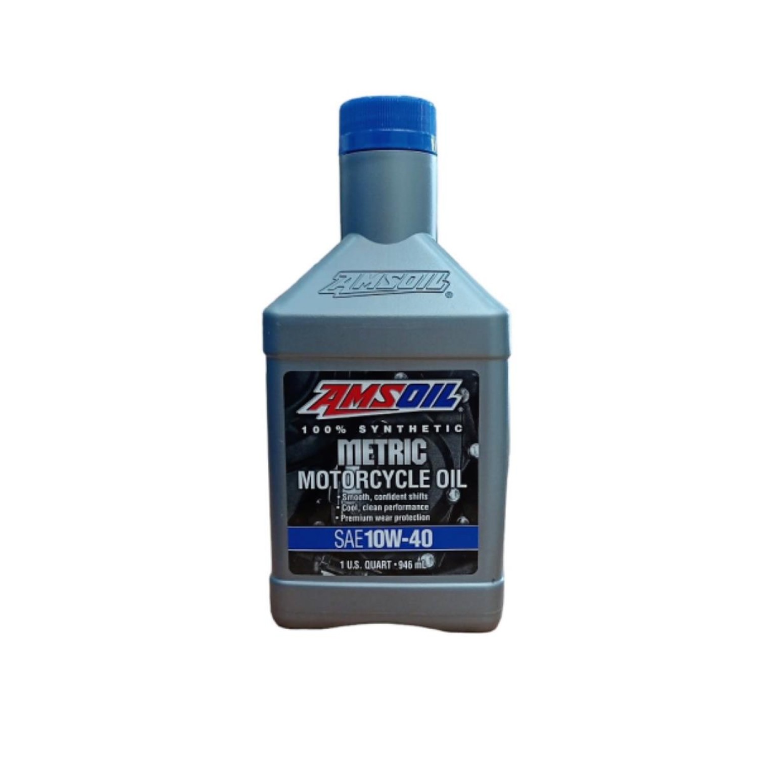 10W-40 METRIC SYNTHETIC AMSOIL  946ML