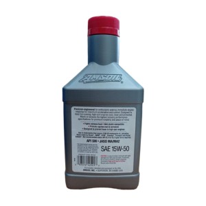15W-50 METRIC SYNTHETIC AMSOIL 946ML