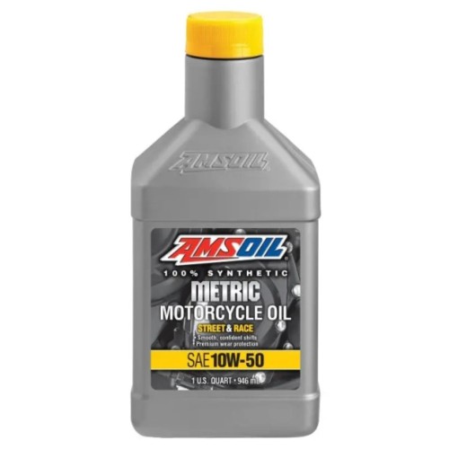 AMSOIL 10W-50 SYNTHETIC METRIC MOTOR