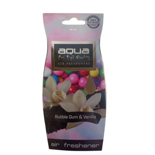 ΑΡΩΜΑΤΙΚΟ BUBBLE GUM & VANILIA AQUA 12G