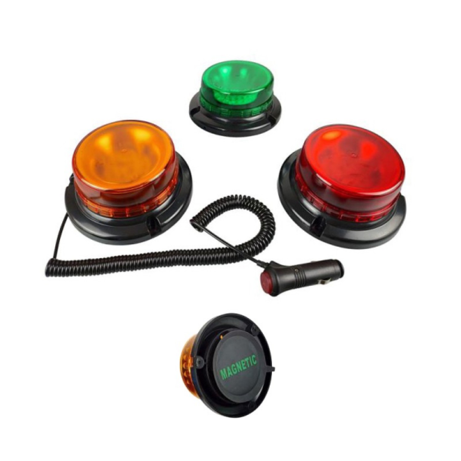 ΦΑΡΟΣ ΜΑΓΝΗΤΙΚΟΣ ΒΙΔΩΤΟΣ LED 12V 24V