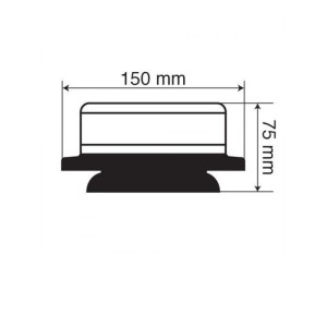 ΦΑΡΟΣ ΜΑΓΝΗΤΙΚΟΣ ΒΙΔΩΤΟΣ LED 12V 24V