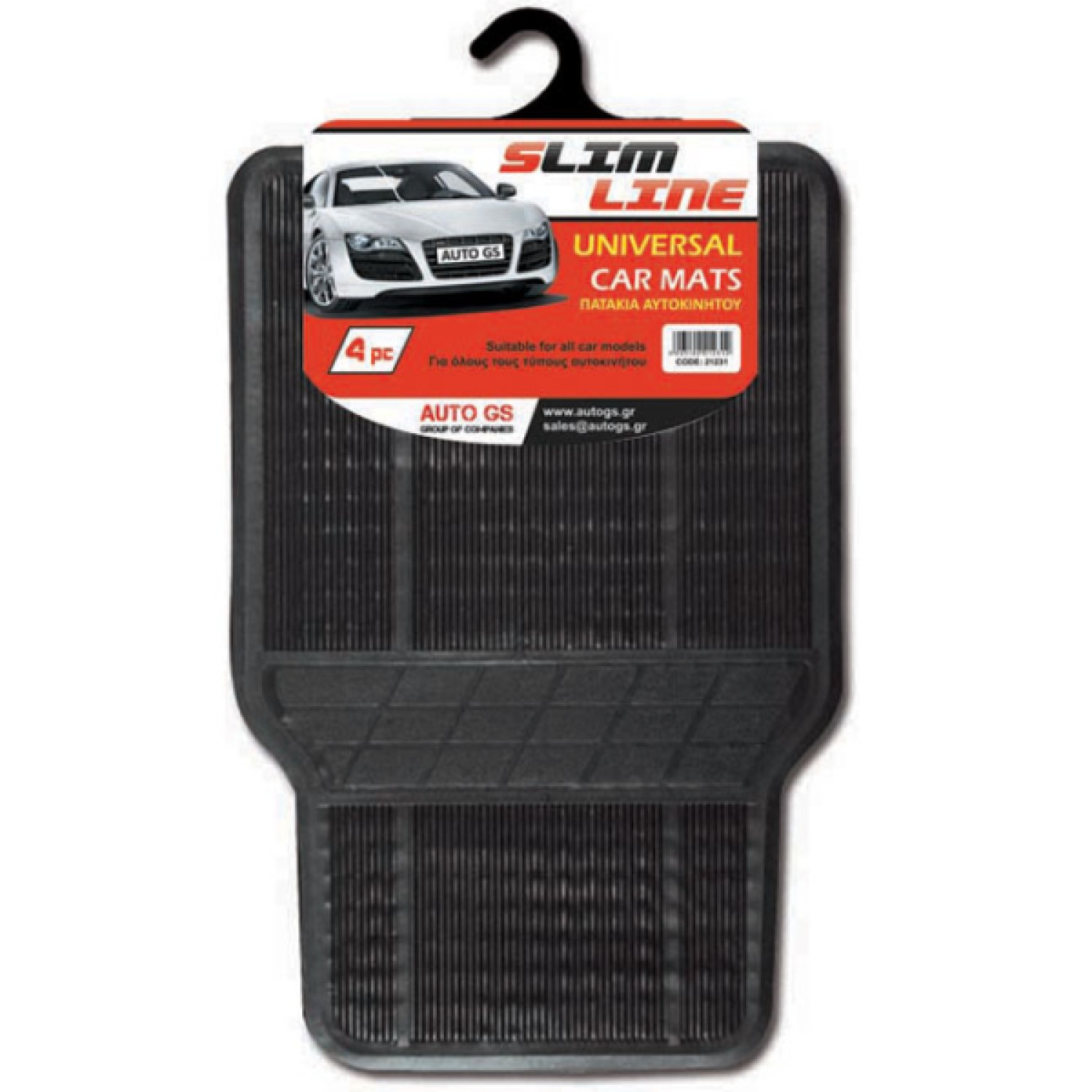 ΣΕΤ ΠΑΤΑΚΙΑ SLIM LINE UNIVERSAL AUTO GS