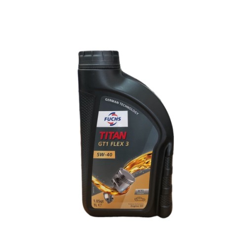 5W-40 GT1 FLEX 3 TITAN 1L FUCHS