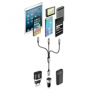 ΚΑΛΩΔΙΟ USB ΦΟΡΤΙΣΗΣ CERBERO 100 cm