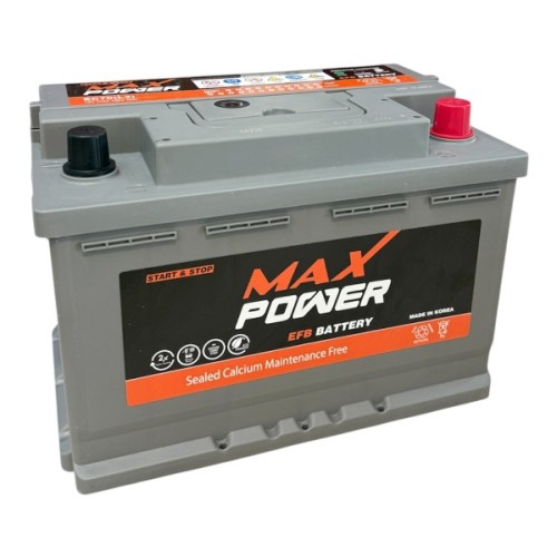 ΜΠΑΤΑΡΙΑ 70AH EFB 650A MAX POWER