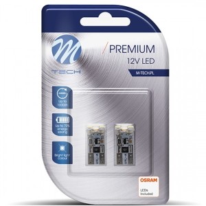 T10 W5W 12V W2,1x9,5d LED  M-TECH