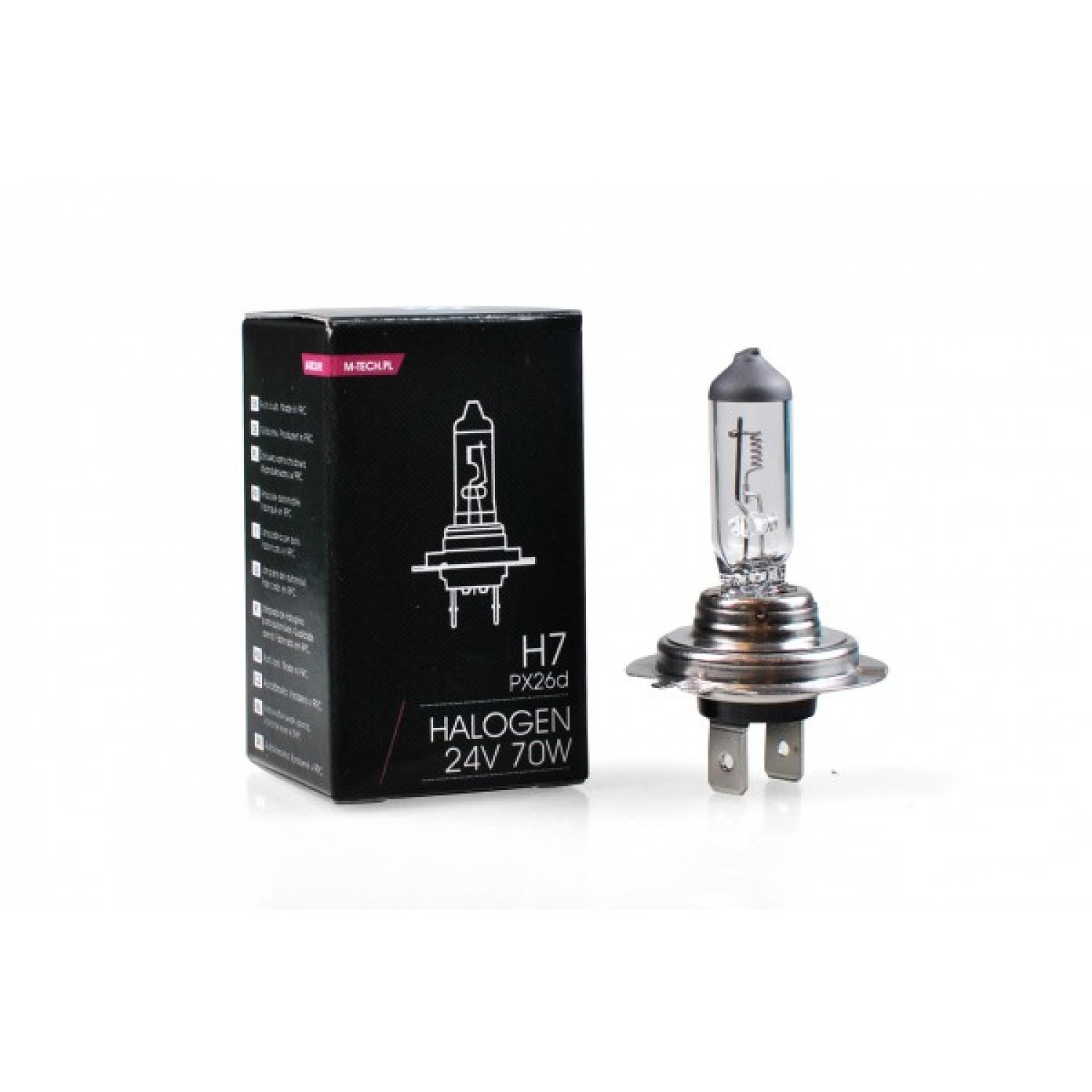 H7 24V 70W PX26d STANDARD ΑΛΟΓΟΝΟΥ