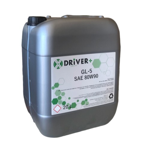 80W-90 GL5 X DRIVER 20L