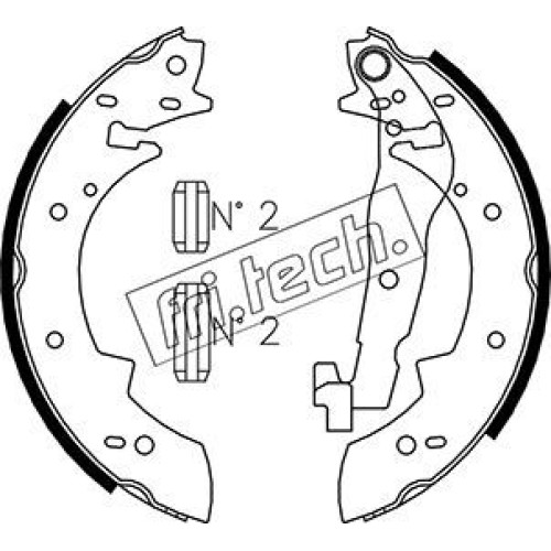 ΣΕΤ ΣΙΕΓΩΝΩΝ ΦΡΕΝΩΝ FRI.TECH. 1127.269