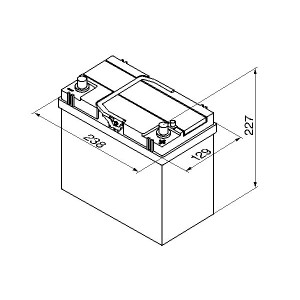 ΜΠΑΤΑΡΙΑ 45Ah BOSCH 330CCA
