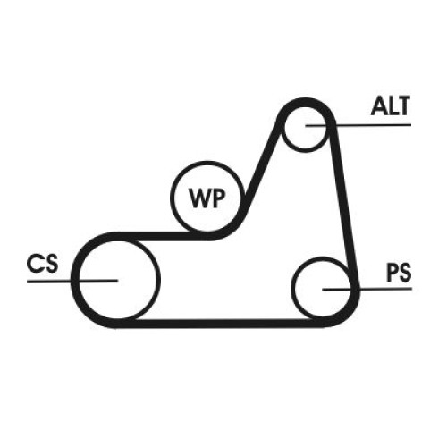 Ιμάντας poly-V 6PK1042ELAST