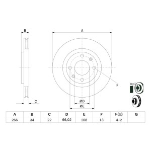 0986478618 - ΔΙΣΚ ΦΡ ΕΜ P206/307/XSARA/C