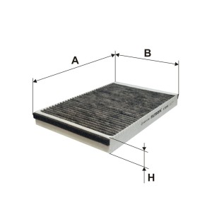 ΦΙΛΤΡΟ ΚΑΜΠΙΝΑΣ ΑΝΘΡΑΚΑ FILTRON CF-24/C