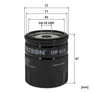 ΦΙΛΤΡΟ ΛΑΔΙΟΥ FILTRON FL-111