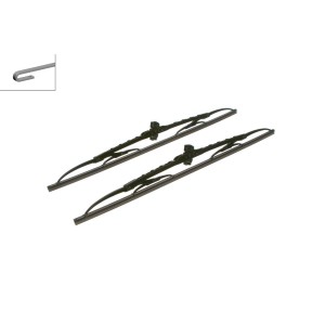 ΥΑΛ/ΡΑΣ BOSCH TWIN 53cm/53cm (530)