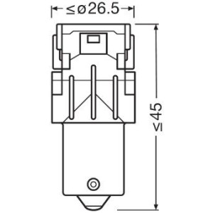 ΛΑΜΠΕΣ LED P21W 12V