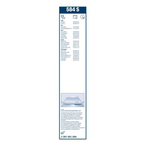 3397001584 ΥΑΛ/ΡΑΣ ΣΕΤ TWIN 53/48(584S)