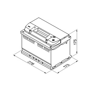 ΜΠΑΤΑΡΙΑ BOSCH 74ΑΗ 750Α