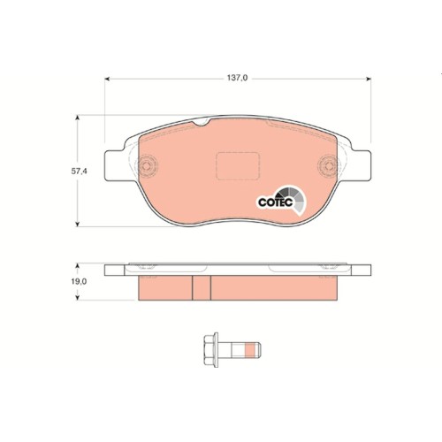 ΤΑΚΑΚΙΑ ΕΜΠ. CITROEN PEUGEOT 207 307 C4