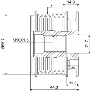 588060 - ΤΕΝΤΩΤΗΡΑΣ - MRCEDES C, CLC, E,