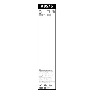 ΥΑΛ/ΡΑΣ BOSCH AEROTWIN 65cm/55cm (A957S)