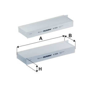 ΦΙΛΤΡΟ ΚΑΜΠΙΝΑΣ FILTRON K1433-2X